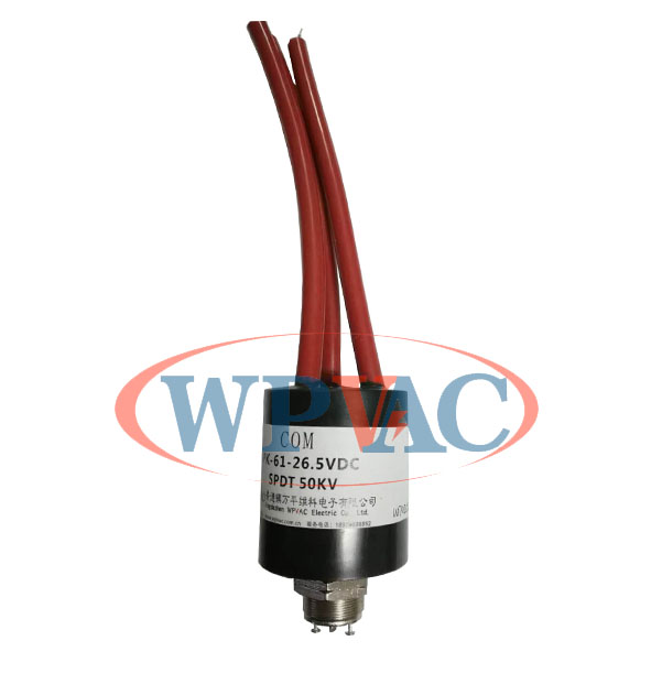 JPK-61塑封型真空继电器（DC50KV）带高压线